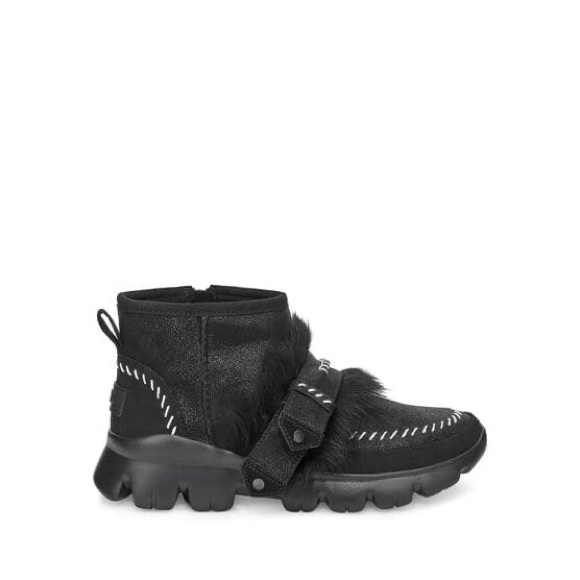 NWT UGG Fluffy punk boots in black - Picture 1 of 13